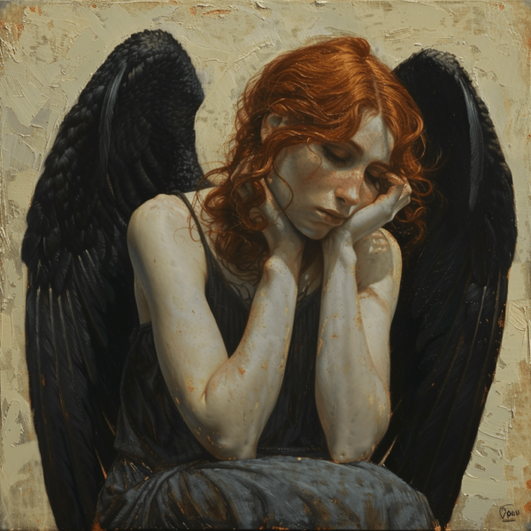 The Dark Angel Art Print