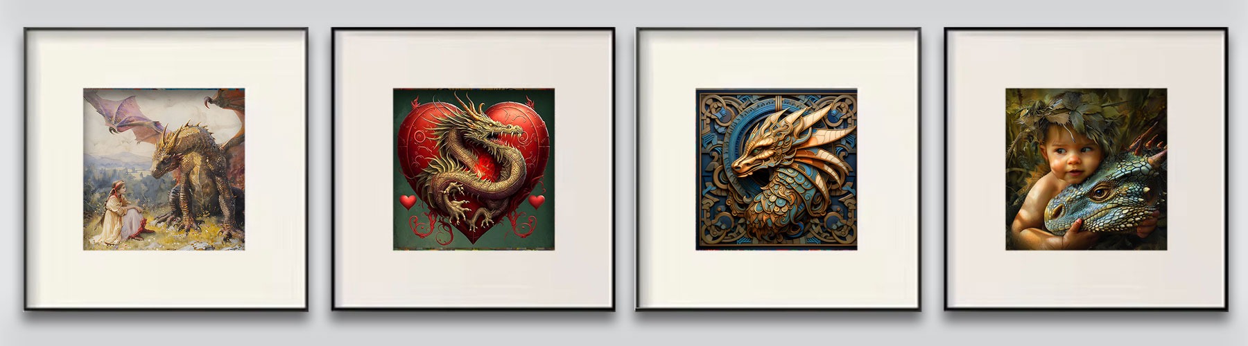 Dragon Art Print Collection