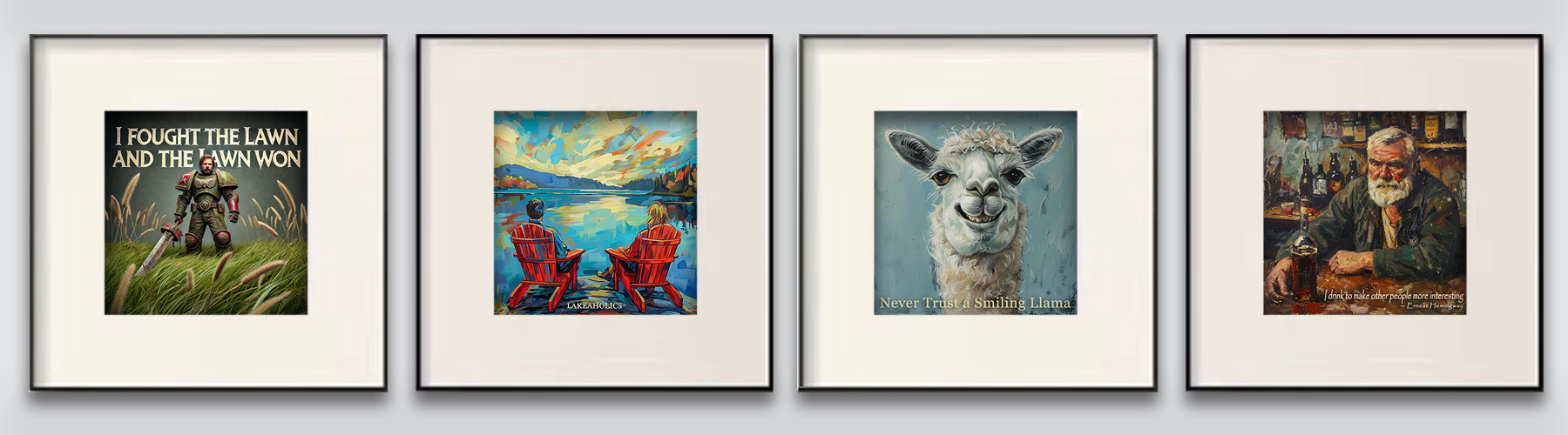 Humor Art Print Collection