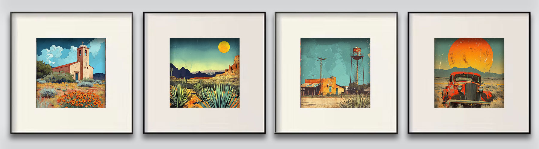 Southwest New Mexico Art Print Collection