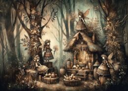 Fairy Camp Art Print