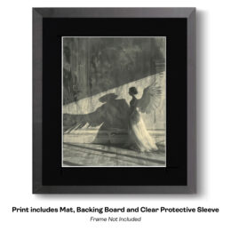 An Angel Walking Art Print