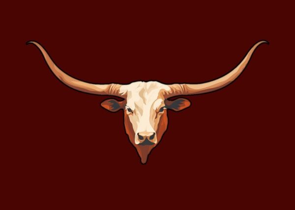 Classic Longhorn Art Print