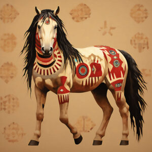 Painted Pony Art Print