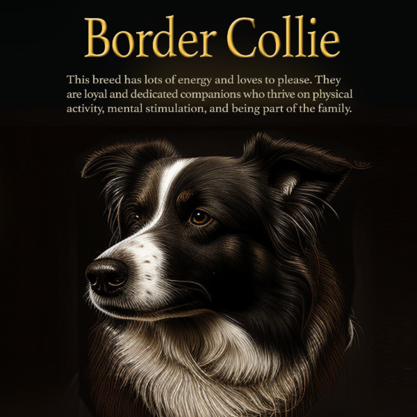 Border Collie Portrait