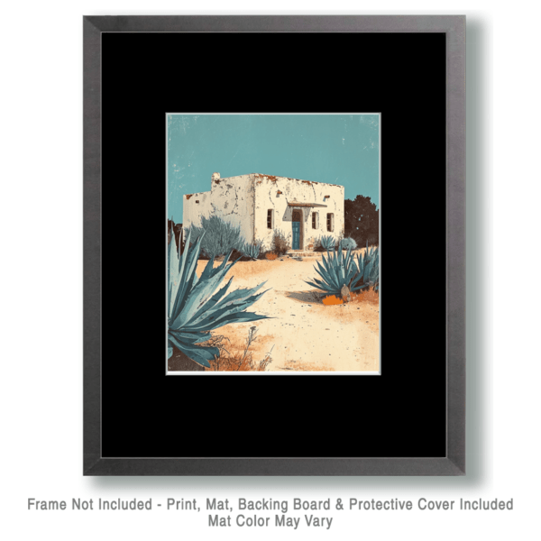 Vintage Southwest New Mexico Adobe House