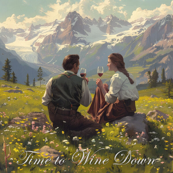 Time to Wine Down Art Print