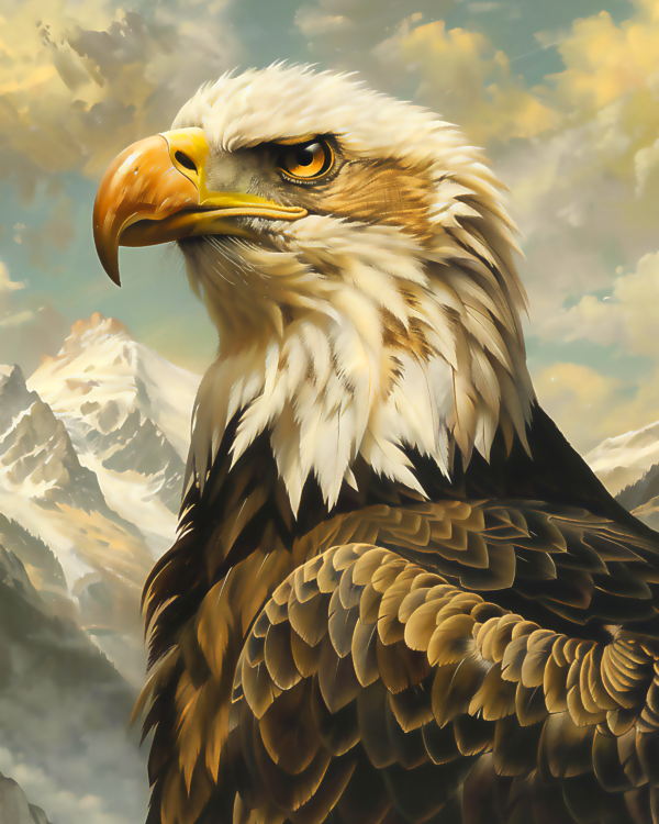 Bald Eagle - Mowbi's Wildlife Art Print Collection