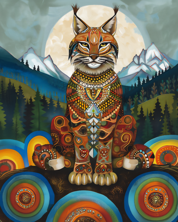 Bobcat - Mowbi's Wildlife Art Print Collection