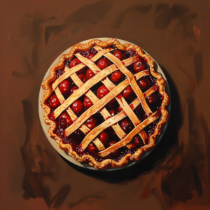 Cherry Pie Art Print