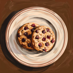 Chocolate Chip Cookies art print