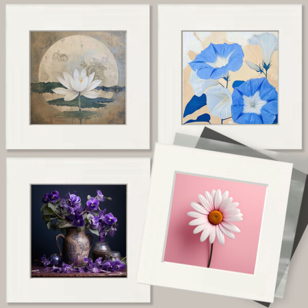 Wholesale Birth Flower Art Prints