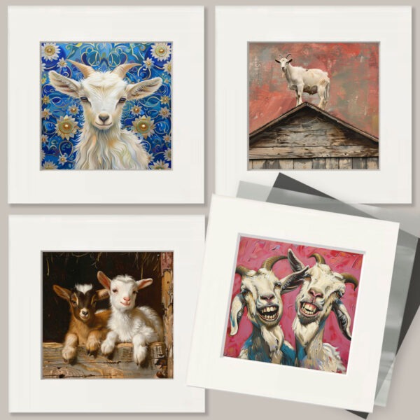 Goat Art Print Collection