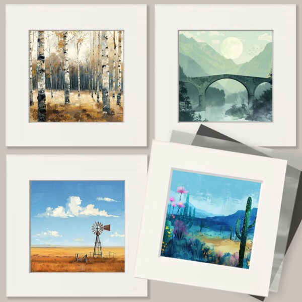 Mowbi Landscapes Art Print Collection