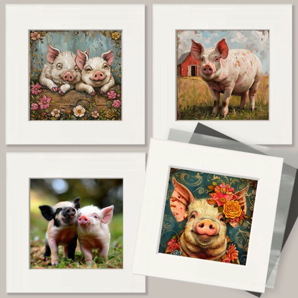 Pigs Art Print Collection