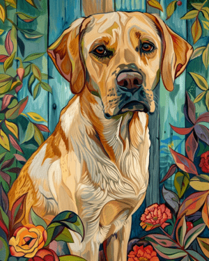 Golden Retriever Art Print