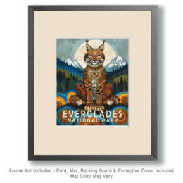 Bobcat Art Print - Mowbi's Everglades