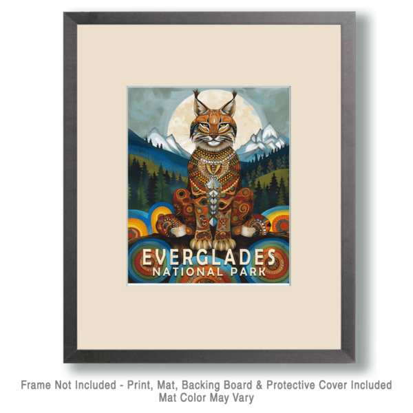 Bobcat Art Print - Mowbi's Everglades