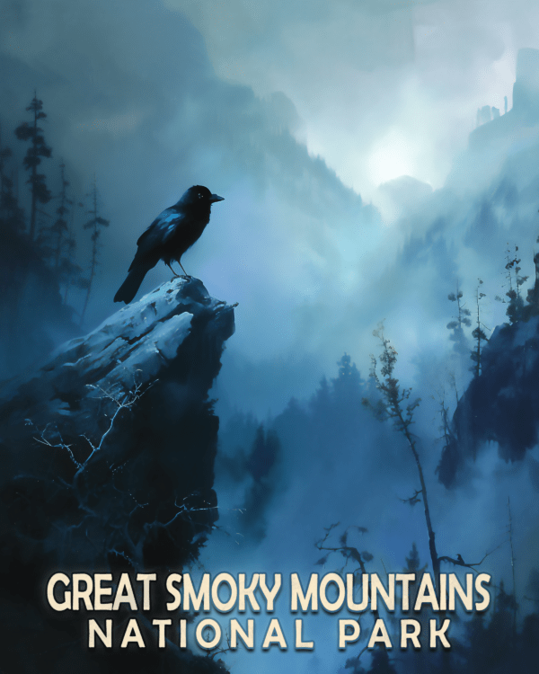 Raven - Mowbi's Smoky Mountains Art Print Collection