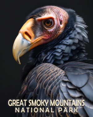 Vulture - Mowbi's Smoky Mountains Art Print Collection