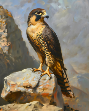 Peregrine Falcon - Mowbi's Wildlife Art Prints