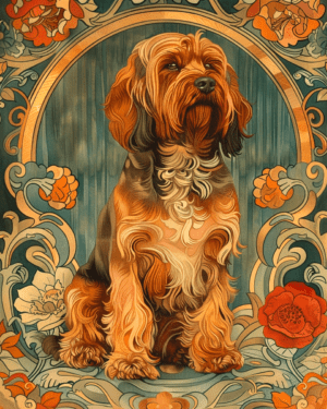 Nouveau Petit Basset Griffon Vendéen Art Print