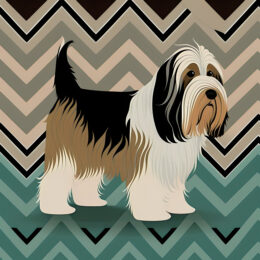 Scandinavian Petit Basset Griffon Vendéen Art Print