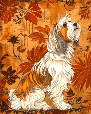 Deco Petit Basset Griffon Vendéen Art Print