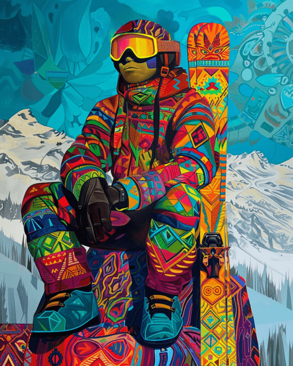 The Bohemian Skier - Mowbi's Ski & Snowboard Collection