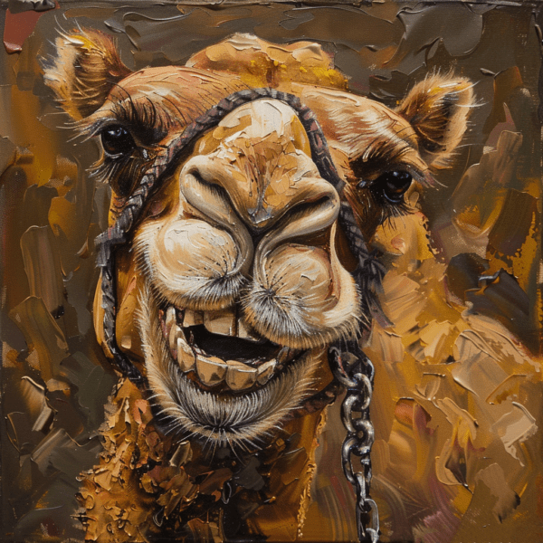 Unnatural Nature Camel Art Print