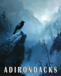 Raven - Adirondack State Park Souvenir Home Decor Wall Art Prints