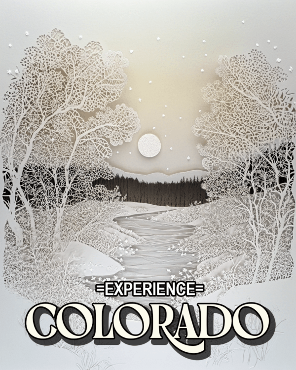 Winter Stream - Colorado Souvenir Home Decor Wall Art Prints