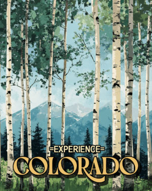 Aspen Morning - Colorado Souvenir Home Decor Wall Art Prints