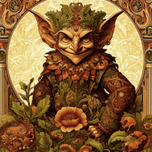 Art Nouveau Goblin - Wall Art Print