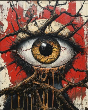 Tree Eye - Low Brow Wall Art Print