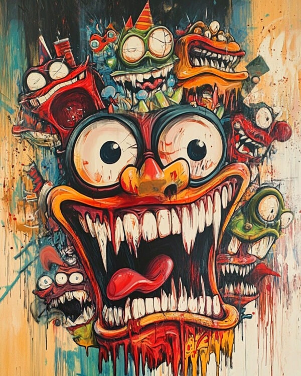 Fried Freddy - Low Brow Wall Art Print