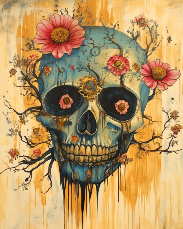 Skully - Low Brow Wall Art Print