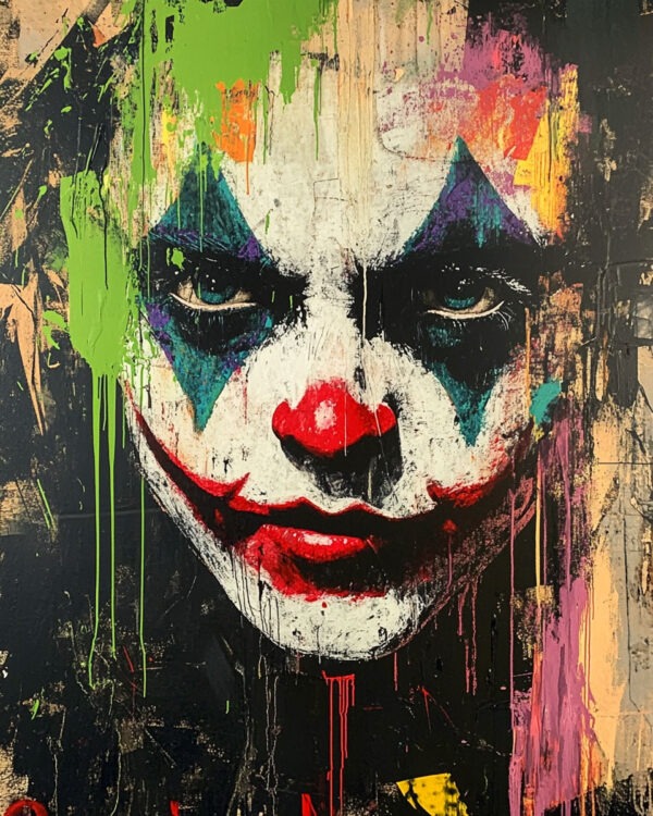 Drip the Clown - Low Brow Wall Art Print