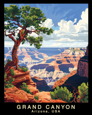 Classic - Grand Canyon Souvenir Home Decor Wall Art Prints