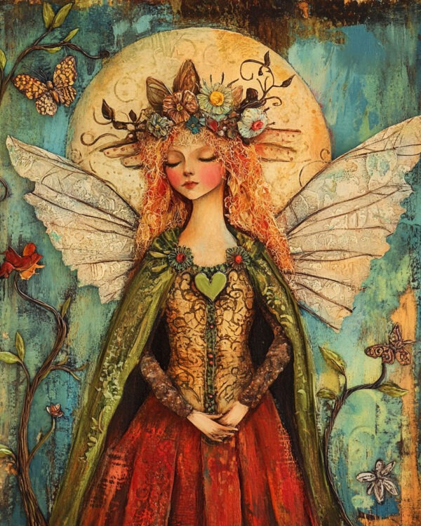 Folk Art Fairy Princess