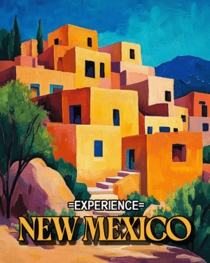 Adobe Houses - New Mexico Souvenir Home Decor Wall Art Prints