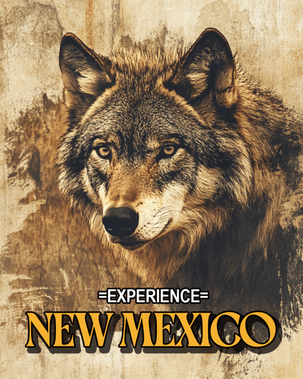 Wolf - New Mexico Souvenir Home Decor Wall Art Prints