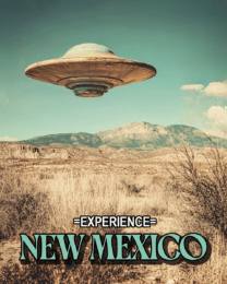 Flying Saucer - New Mexico Souvenir Home Decor Wall Art Prints