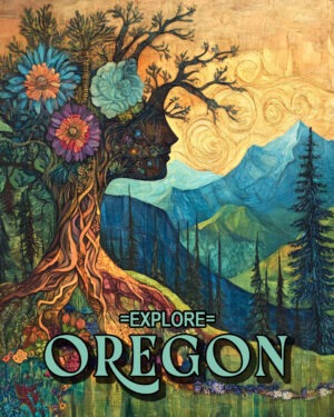 Mother Nature - Oregon Souvenir Art Print Collection