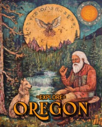 Wise Man - Oregon Souvenir Art Print Collection