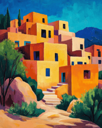 Pueblo - Western and Southwestern Home Decor Wall Art Prints