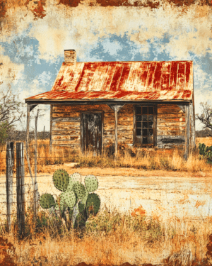 he Ranch Bunkhouse - Western and Southwestern Home Decor Wall Art Prints