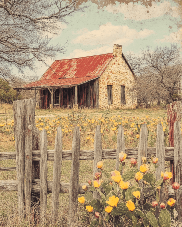 Texas Homestead - Western and Southwestern Home Decor Wall Art Prints