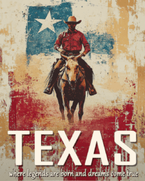 Texas Legends - Western and Southwestern Home Decor Wall Art Prints