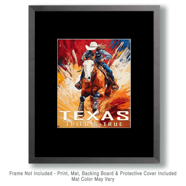 Texas Tried and True - Western and Southwestern Home Decor Wall Art Prints